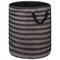 DII&#xAE; Medium Striped Weave Round Paper Storage Basket